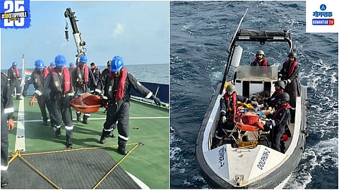 ICG Rescues Iranian Fisherman in Arabian Sea