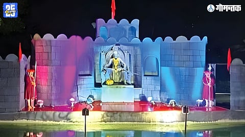 Corgao Lake Diwali Fort