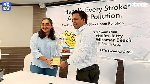 Hazel Raikundalia swimming | Swim for Sea Hazel Raikundalia