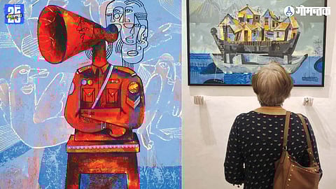 Praveen Naik Unwritten Horizon | Carpe Diem Art Gallery Majorda