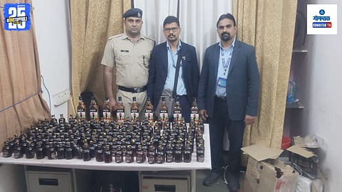 Konkan Railway Liquor Seizure