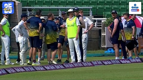 Earthquake in BAN vs IRE 2nd Test