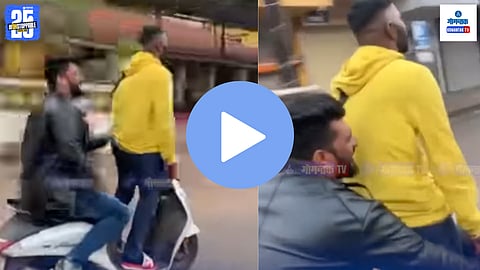 Goa Bike Stunt Viral Video