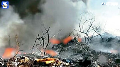 Goa Scrapyards Fire