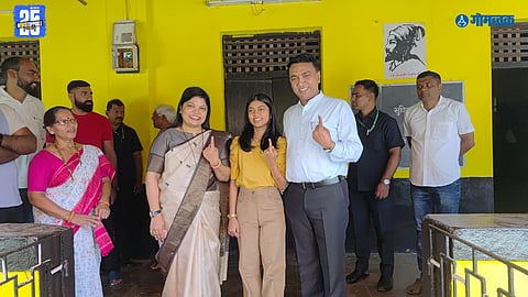 First vote Parthivi Sawant