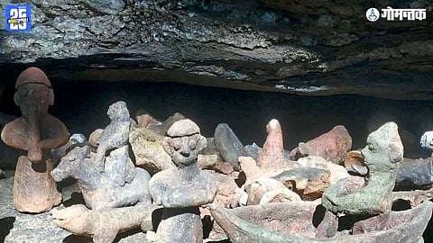 Sattari ancient sculptures