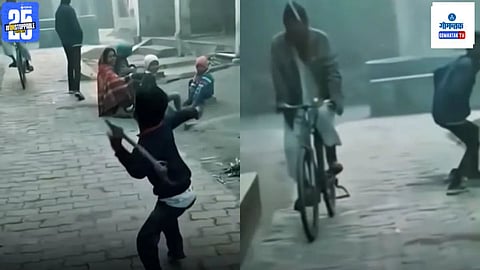 Kid Hitting Stick Video