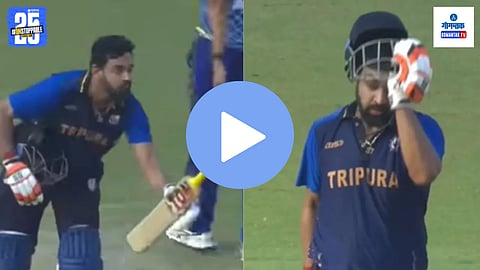 RCB player controversial celebration video