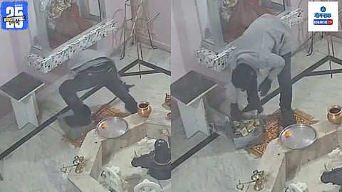 Amroha Temple Theft Video