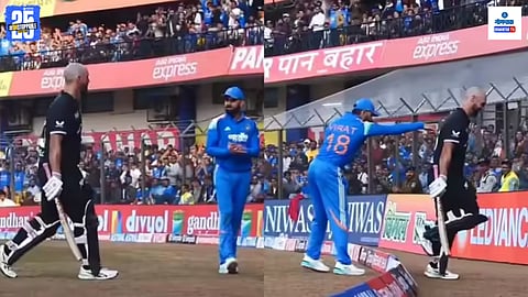 Virat Kohli Daryl Mitchell viral video