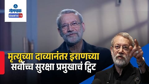 Iran Security Chief Killed Claim