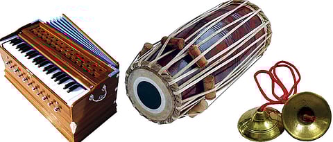 भजनातील गायनकला, सहगायक अन् साथी