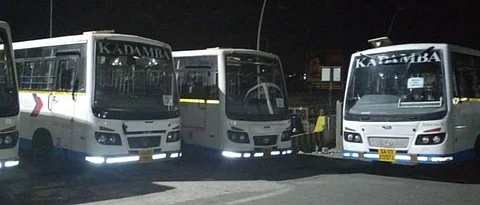 Goa Kadamba bus service schedule on Google Map
