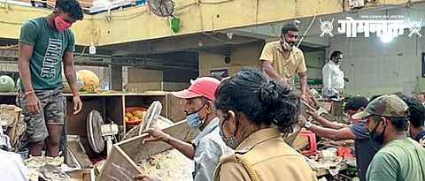 Panaji Market encroachment