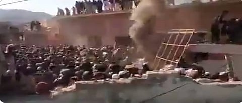 Angry mob vandalises Hindu temple in Khayber Pakhtunkhwas karak district