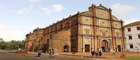 robbery at the world famous Old Goa church office
