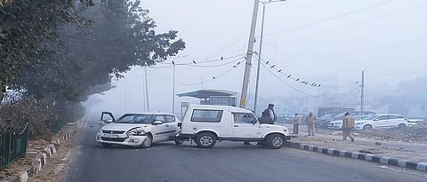 The Delhi Police Monday arrested five suspected terrorists