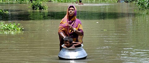 The worst-hit district is Karimganj where over two lakh people have been affected by the swirling waters followed by Lakhimpur with 80,000 sufferers, the report said.