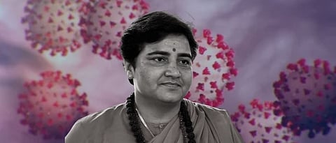 Boon for cow urine corona MP Pragya Thakur