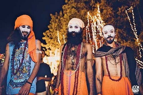 Rave it up like the sadhus