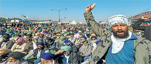 If the government does not listen to the demands of the farmers then after January 26 Delhis Rajapth will be renamed Krishipath