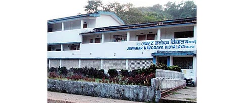 वाळपईतील जवाहर नवोदयमध्ये ऑनलाईन शिक्षण सुरू