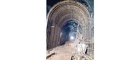 Pernem tunnel work inspection report for resuming railway service