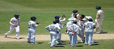 India Vs Australia third test Australia declared on 312 runs India needs 407 runs to win