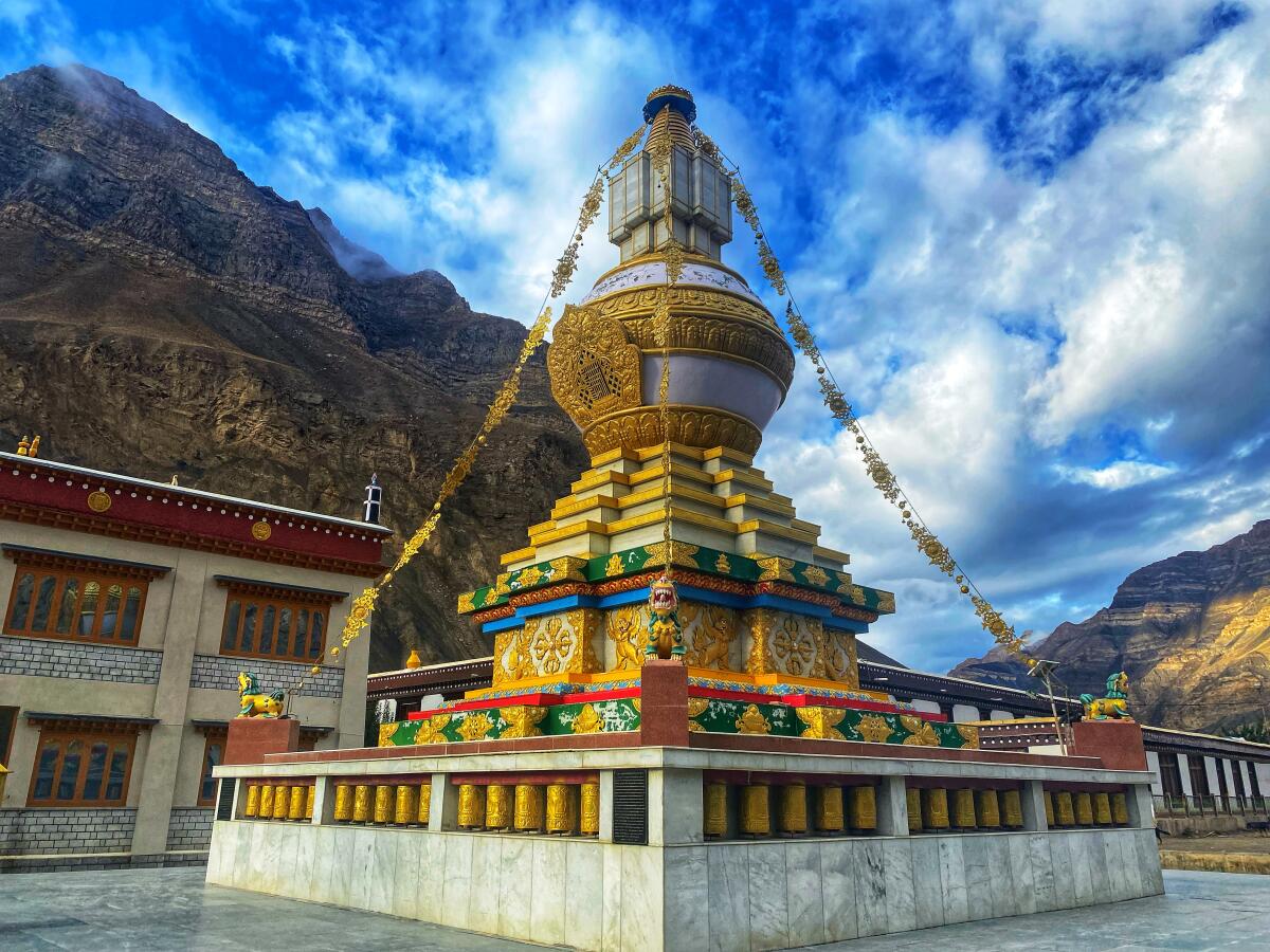 The Tabo Monastery.