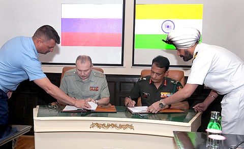 3rd Working Group meeting on Military Cooperation of Indian-Russian Intergovernmental Commission on Military & Military Technical Cooperation held in New Delhi