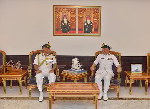 Indian Navy Chief Admiral R Hari Kumar