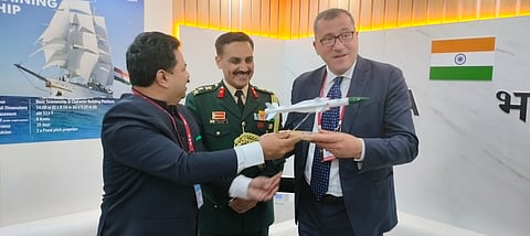 Armenian Deputy Defence Minister visits DRDO stall at Army 2023 exhibition in Russia