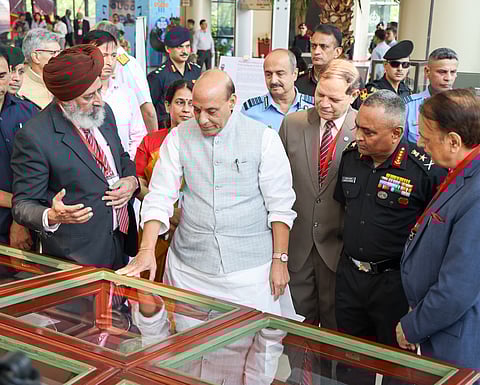 “Youth should know about role of armed forces”: Rajnath Singh at India Military Heritage festival