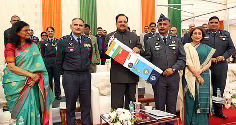 Ajay Bhatt flags-in ‘Mission Antarctica’ carried out by a team of Himalayan Mountaineering Institute, Darjeeling