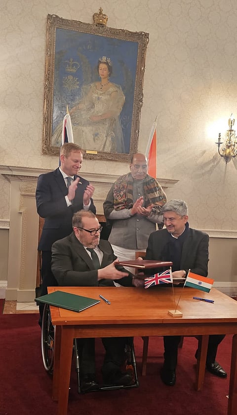 India & UK hold defence bilateral talks;  sign MoU for bilateral international cadet exchange programme