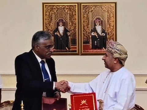 Defence Secretary Aramane co-chairs 12th India Oman Joint Military Cooperation Committee meeting