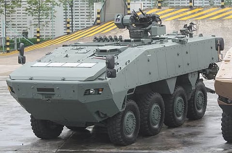 Wheeled CBRN 8x8 vehicle