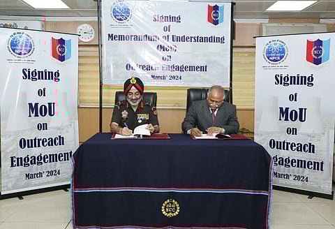 NCC & NPCIL ink MoU to raise awareness on peaceful use of nuclear power