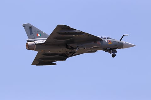 First aircraft LA5033 of the Tejas Mk1A series