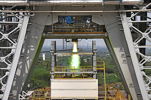 ISRO successfully  tests Semi Cryogenic Pre-Burner Ignition Test Article (PITA)