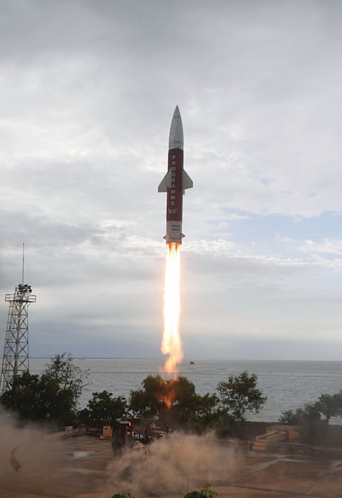 Ballistic Missile testfired successfully