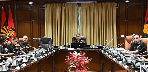 COAS Gen Dwivedi chairs first meeting of top Army leadership on future course of action