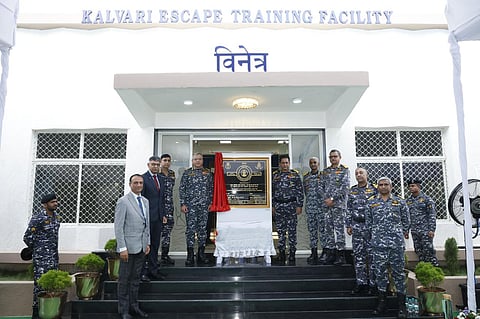 Navy’s submarine escape training facility ‘Vinetra’