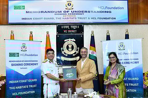 ICG inks MoU with Habitats Trust & HCL Foundation for marine conservation
