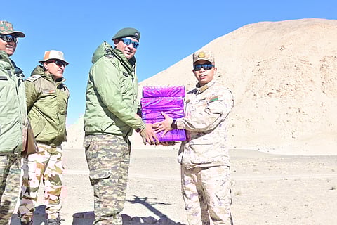 Indian Army resumes patrolling in Demchok amid India-China tensions