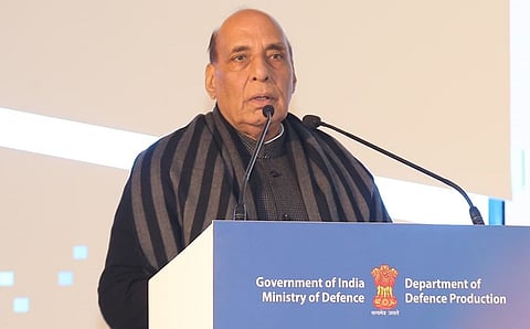 Alt="Defence Minister Rajnath Singh"