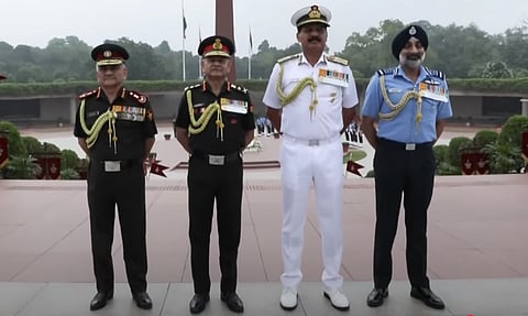 Alt="General Chauhan Lauds Operation Sindoor, Calls IAF a Symbol of Valour and Modern Air Power"