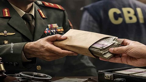 Alt="CBI nabs Lt. Colonel, middleman over foreign bribery link"