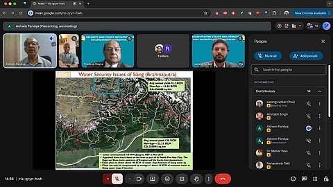Alt="SAPI Webinar Underscores Brahmaputra's Strategic Role in Water Security, North East Development"