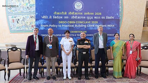 Alt="CDS General Chauhan DRDO CBRN Conclave"